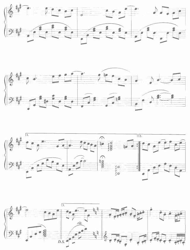 梅艳芳 情归何处(钢琴谱)