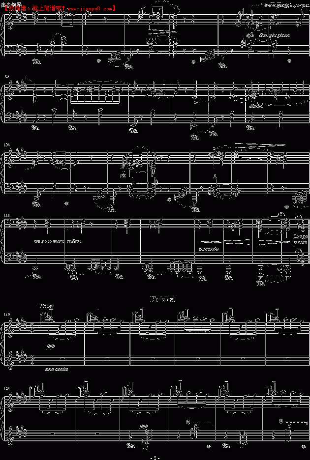匈牙利狂想曲第2号(钢琴谱) pic5 www.jianpu8.cn