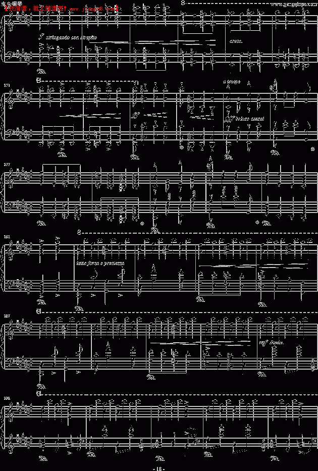 匈牙利狂想曲第2号(钢琴谱) pic10 www.jianpu8.cn