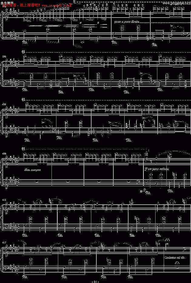 匈牙利狂想曲第2号(钢琴谱) pic14 www.jianpu8.cn