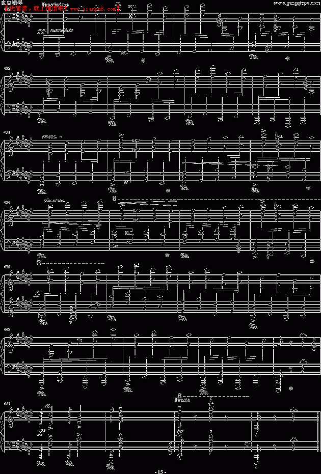 匈牙利狂想曲第2号(钢琴谱) pic15 www.jianpu8.cn