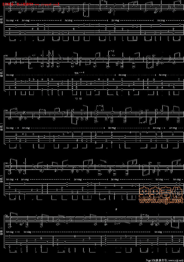 伍伍慧 等待的风 吉他谱pic2 www.jianpu8.cn