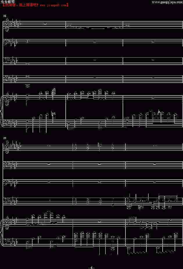 Never Forever 钢琴谱pic4 www.jianpu8.cn