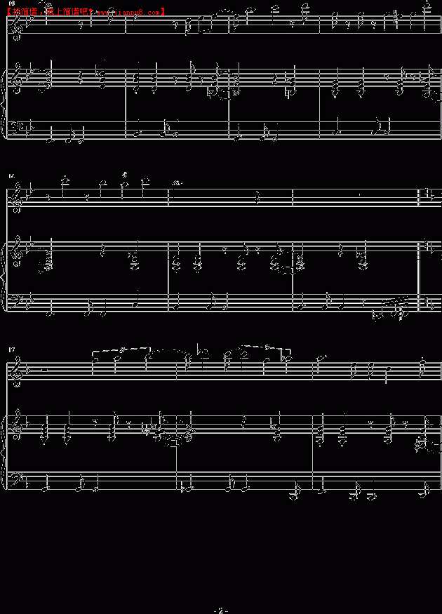 小天 芒果冰淇淋 钢琴谱pic2 www.jianpu8.cn