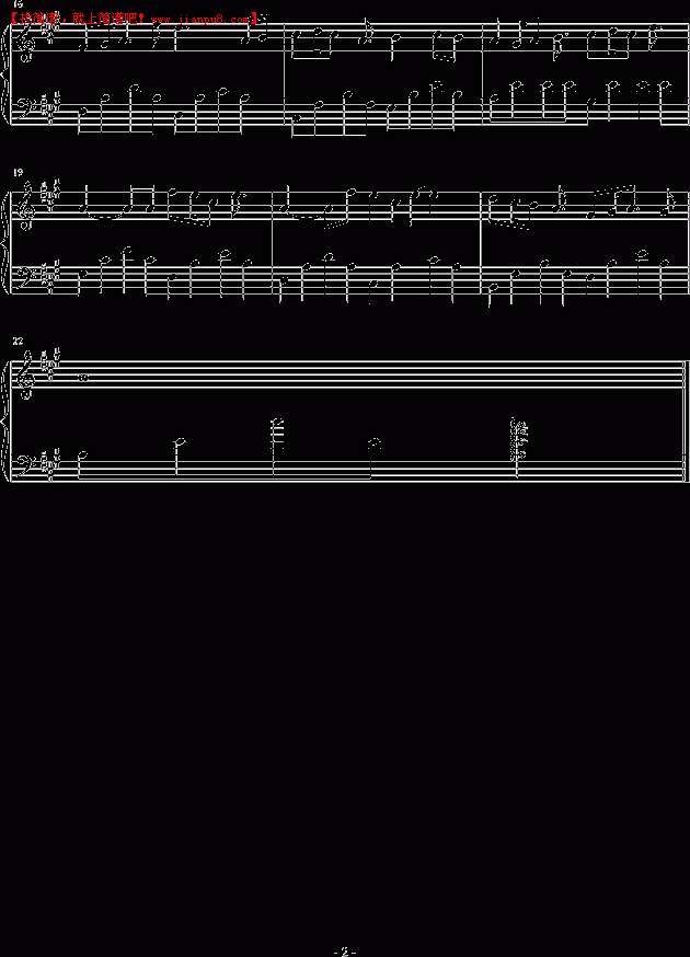 王小特 有些事，该放下就放下吧 钢琴谱pic2 www.jianpu8.cn