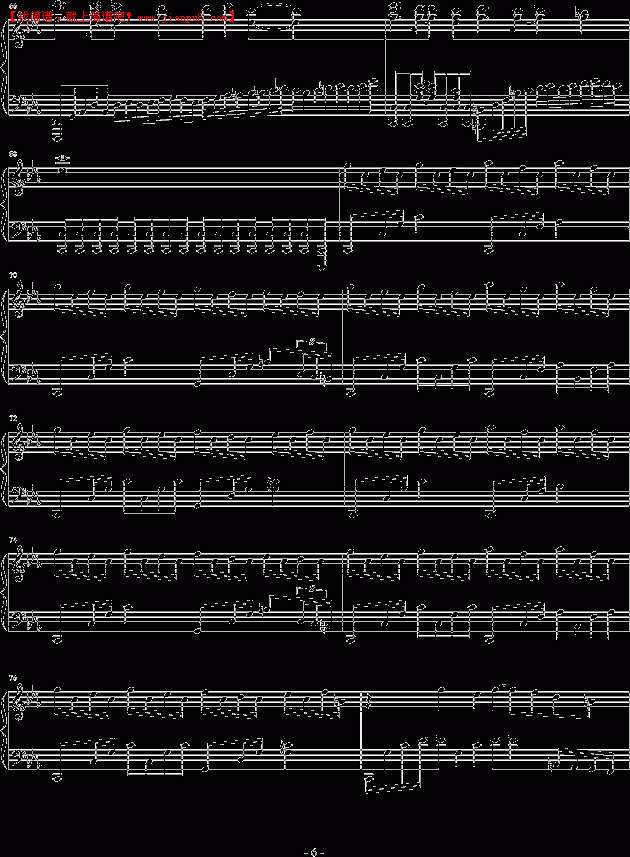 吴越 悲魂曲 钢琴谱pic6 www.jianpu8.cn