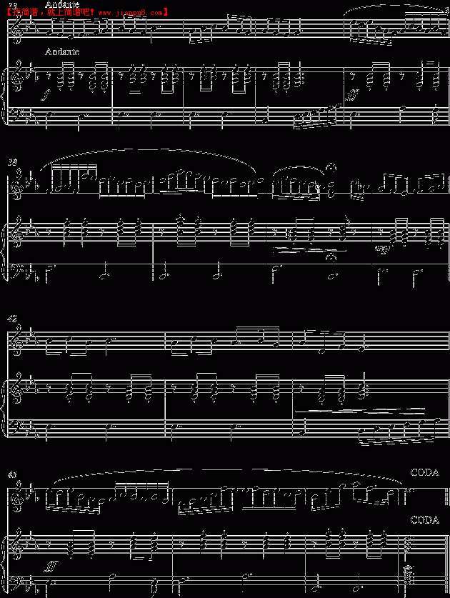 心总在飞 晚春之梦 钢琴谱pic3 www.jianpu8.cn