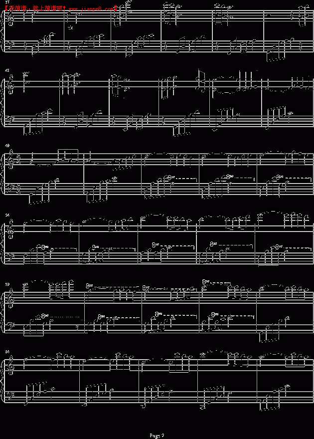 元芳 念馨 钢琴谱pic2 www.jianpu8.cn