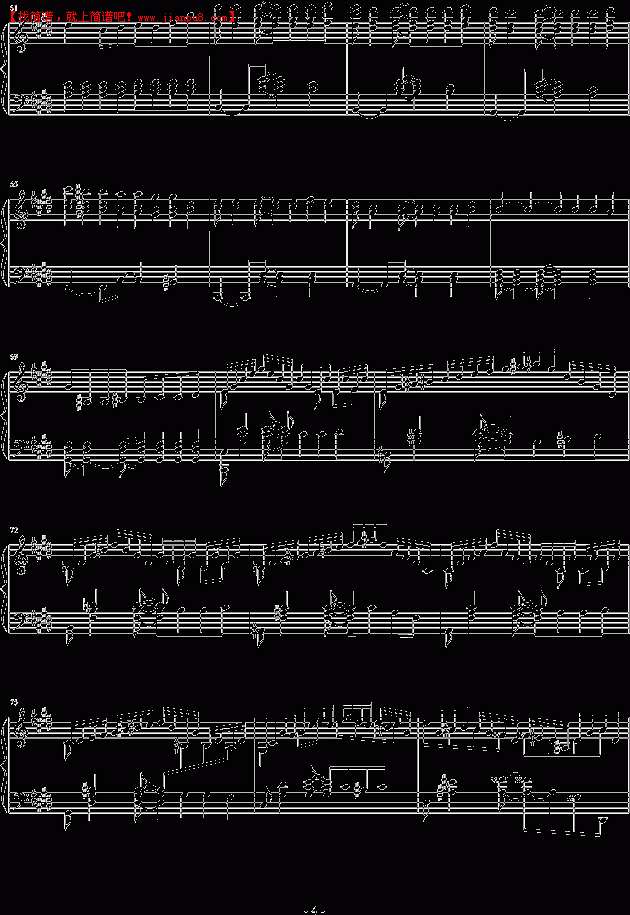 乐侠 暗夜之章 钢琴谱pic4 www.jianpu8.cn