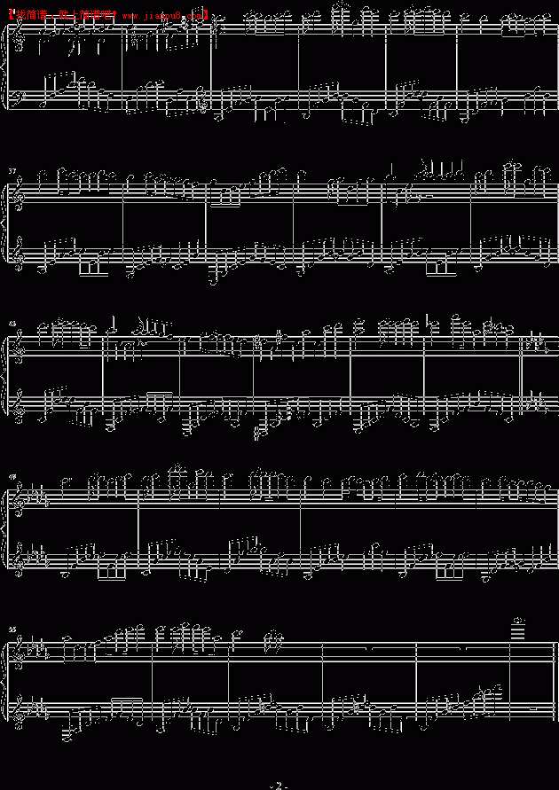 乐侠 星晴点点 钢琴谱pic2 www.jianpu8.cn