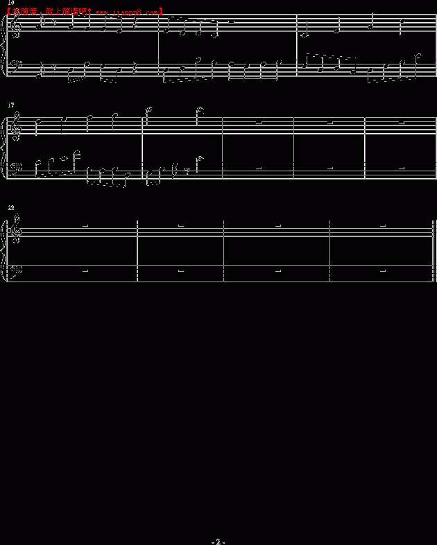 刘佳 夜晚看星 钢琴谱pic2 www.jianpu8.cn