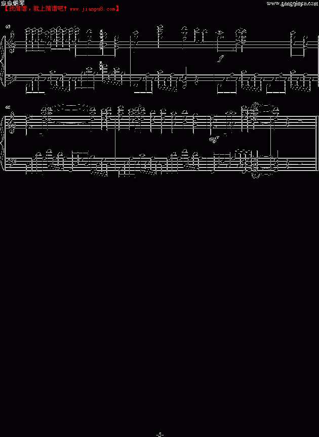 陈奕迅 裙下之臣 钢琴谱pic5 www.jianpu8.cn