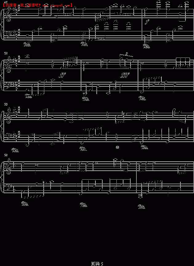 小熙 雨过晴 钢琴谱pic5 www.jianpu8.cn