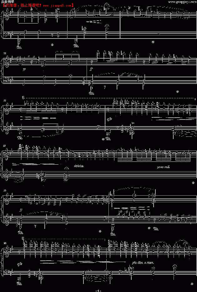 李斯特 匈牙利狂想曲第3号 钢琴谱pic4 www.jianpu8.cn