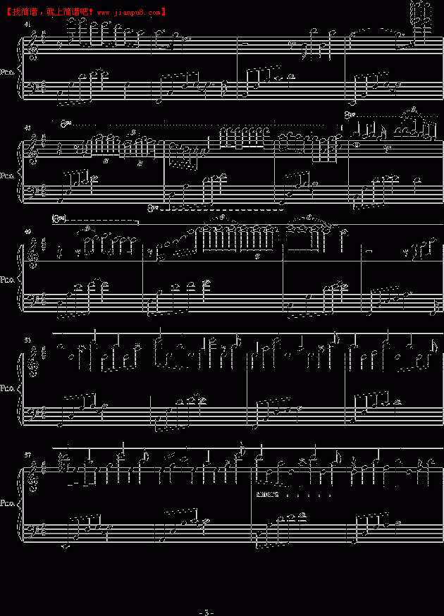 吴良友 确实春风得意时 钢琴谱pic3 www.jianpu8.cn