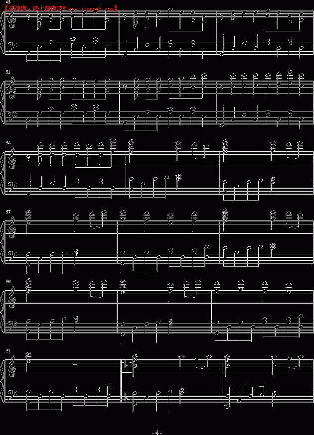 我是贝贝虫 恋夏 钢琴谱pic4 www.jianpu8.cn