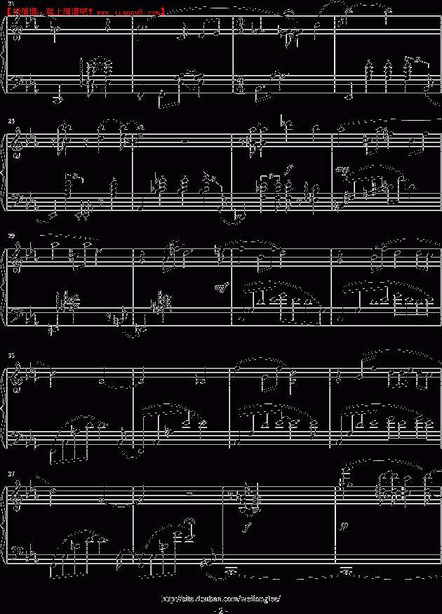 李伟龙 迷 钢琴谱pic2 www.jianpu8.cn