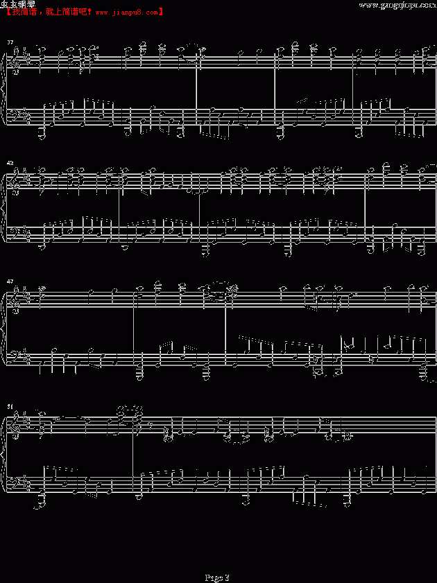 樱KISS 《樱兰高中男公关部》主题曲 钢琴谱pic3 www.jianpu8.cn