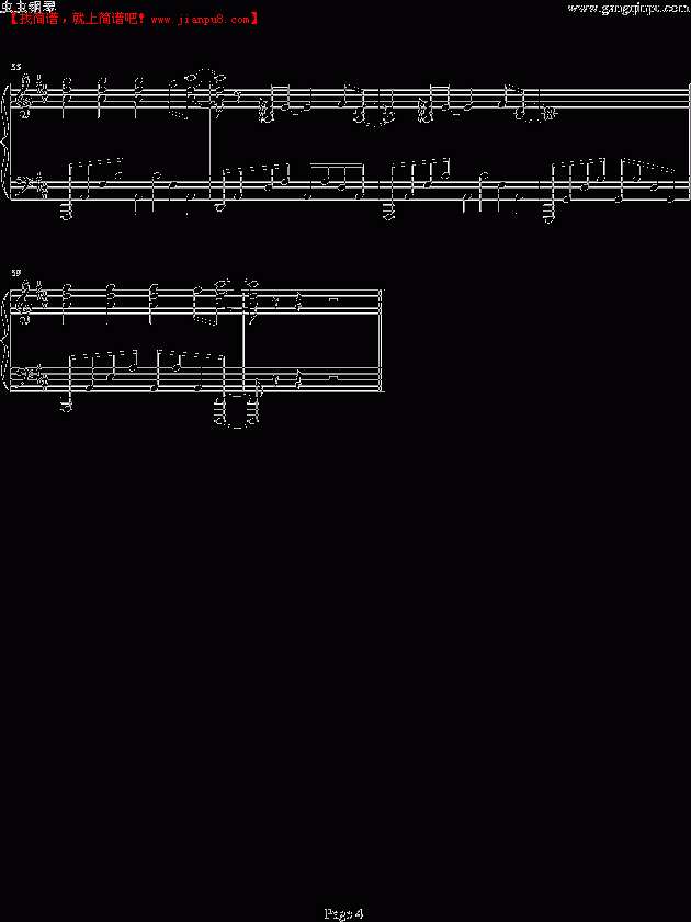 樱KISS 《樱兰高中男公关部》主题曲 钢琴谱pic4 www.jianpu8.cn