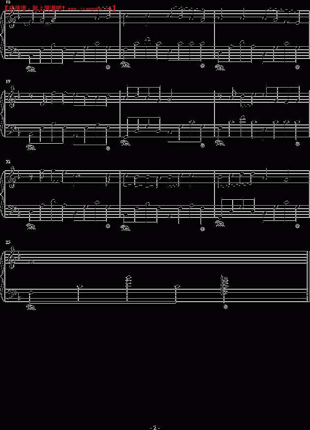 王小特 Can you feel my voice 钢琴谱pic2 www.jianpu8.cn