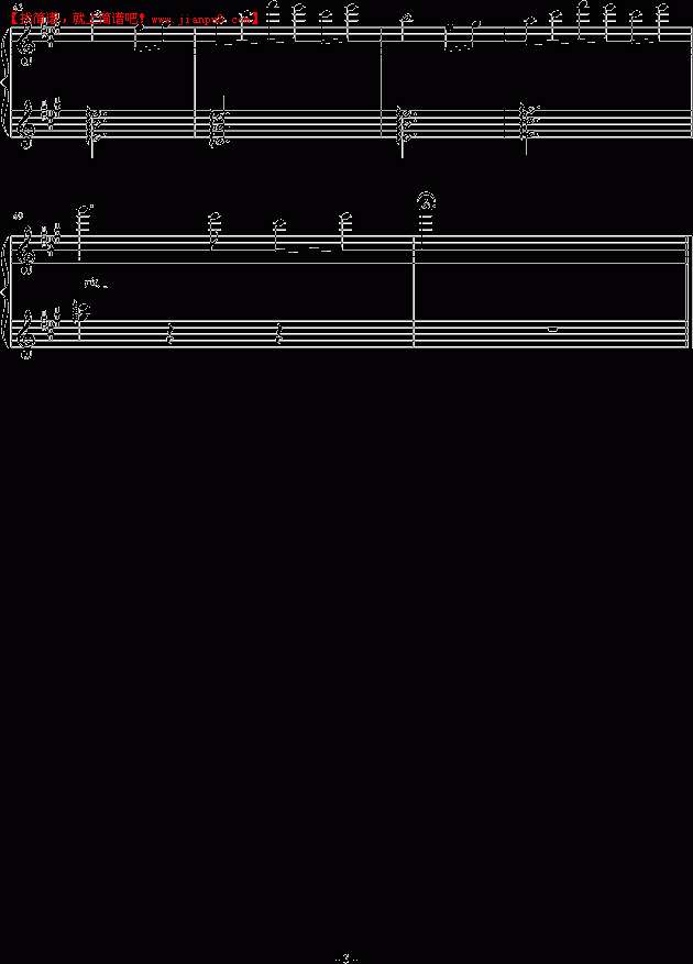 墨香随意 读月 钢琴谱pic3 www.jianpu8.cn