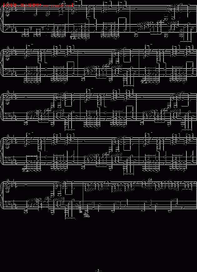 斯洛文丽 最后的歌声 钢琴谱pic5 www.jianpu8.cn