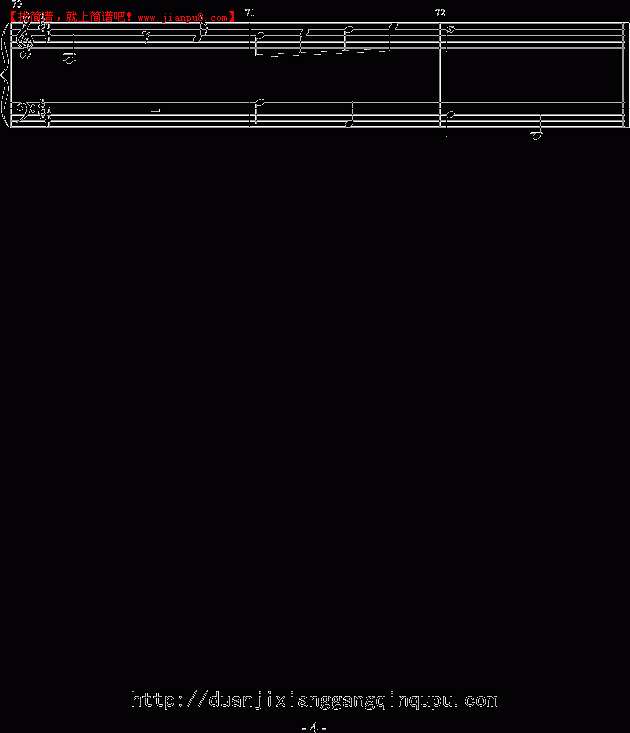 凤师少爷 小鸭子学走路 钢琴谱pic4 www.jianpu8.cn