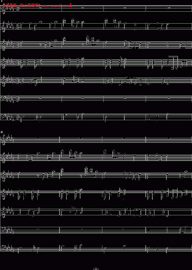 竹妹子 往事诚可贵 钢琴谱pic2 www.jianpu8.cn