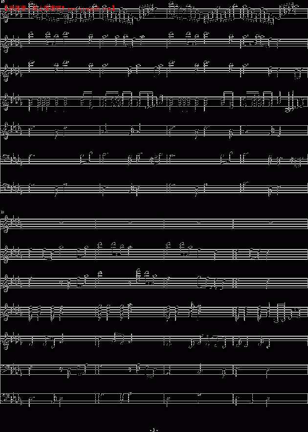 竹妹子 往事诚可贵 钢琴谱pic3 www.jianpu8.cn