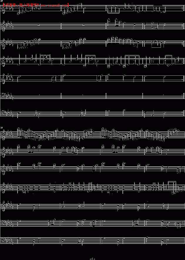 竹妹子 往事诚可贵 钢琴谱pic4 www.jianpu8.cn