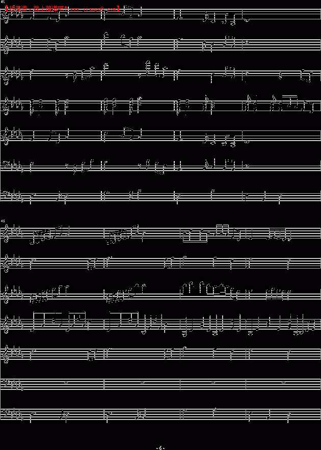 竹妹子 往事诚可贵 钢琴谱pic6 www.jianpu8.cn