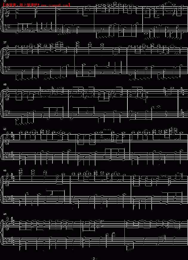 伊轮新月 樱花飘散时 钢琴谱pic3 www.jianpu8.cn