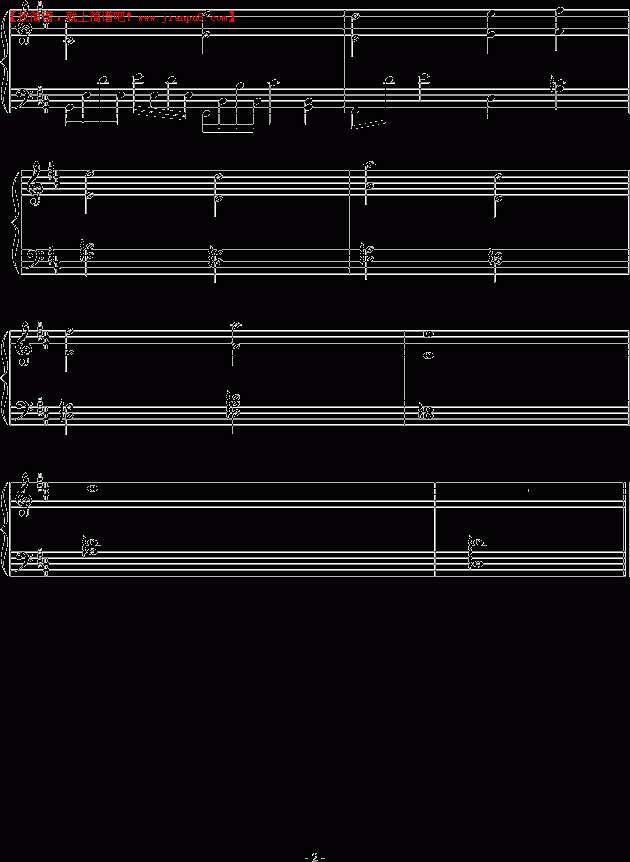 叶雨 遥远的幸福 钢琴谱pic1 www.jianpu8.cn