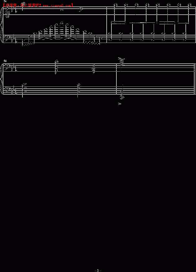 小翰Lishn 秋莎 钢琴谱pic5 www.jianpu8.cn