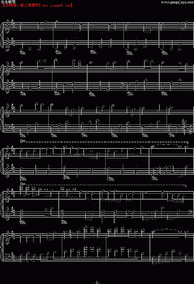 combtree Morning Walk 钢琴谱pic2 www.jianpu8.cn