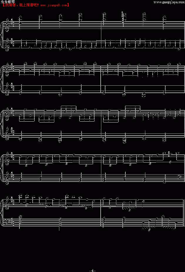 combtree Morning Walk 钢琴谱pic4 www.jianpu8.cn