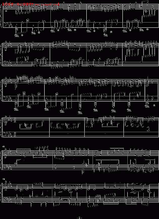 心兰 前奏曲与赋格 钢琴谱pic2 www.jianpu8.cn