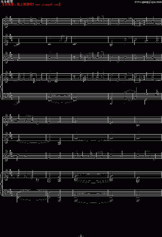 Ennio Morricone Before the end 钢琴谱pic2 www.jianpu8.cn