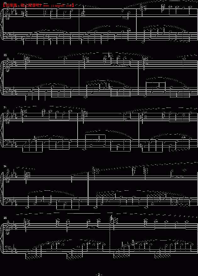 仁杰 Lynn 钢琴谱pic2 www.jianpu8.cn