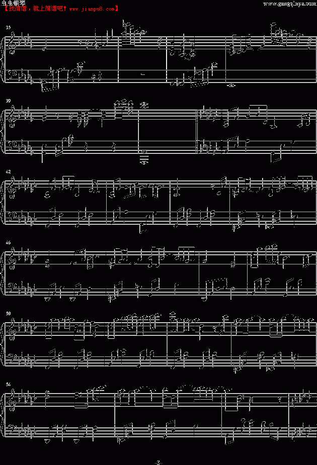 Worth living 钢琴谱pic3 www.jianpu8.cn