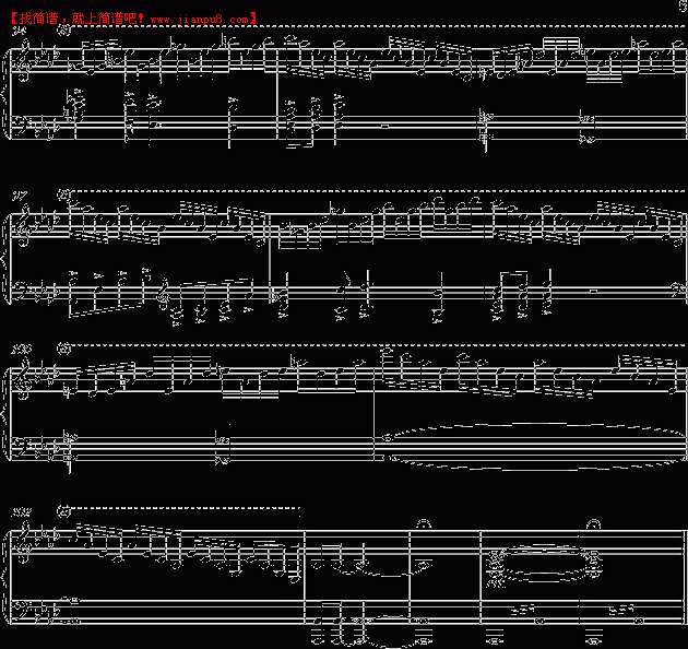唐逸飞 穿越云间 钢琴谱pic5 www.jianpu8.cn