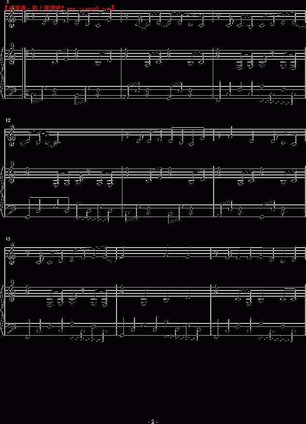 JS_PI 新的旅程 钢琴谱pic2 www.jianpu8.cn