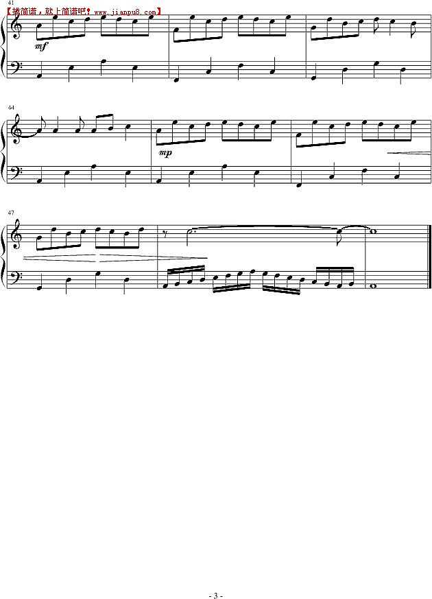 ZEROgravities 哈农随想曲 钢琴谱pic3 www.jianpu8.cn