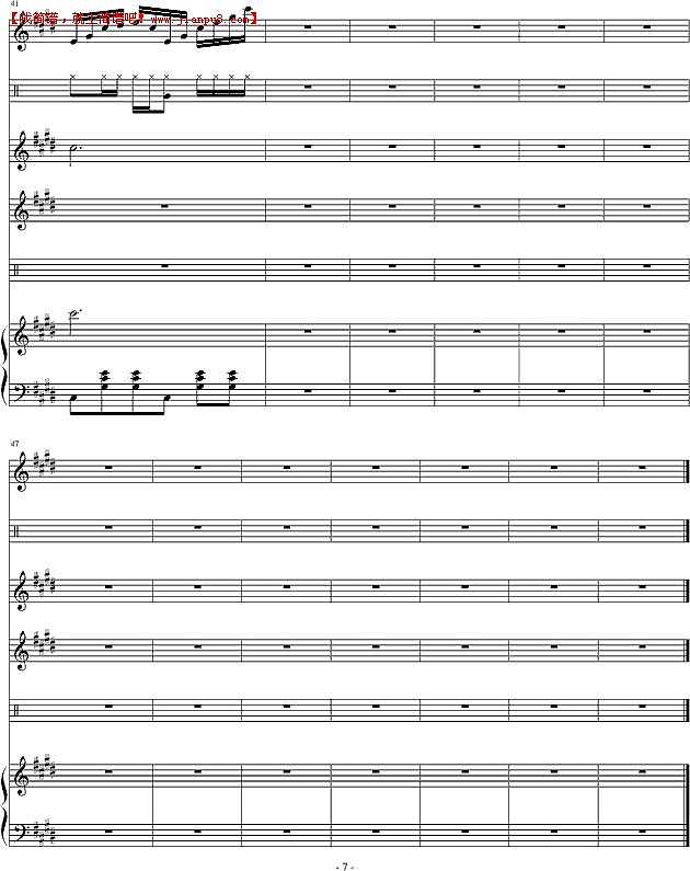 琴天 爱跳舞的鱼 钢琴谱pic7 www.jianpu8.cn