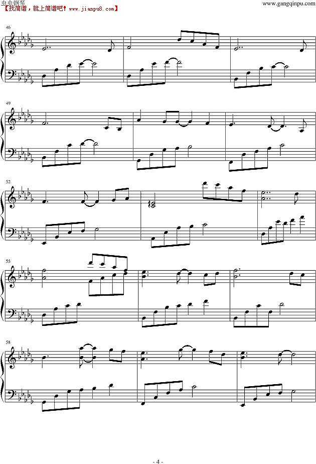 夏小调 想和你漫步在午后 钢琴谱pic4 www.jianpu8.cn