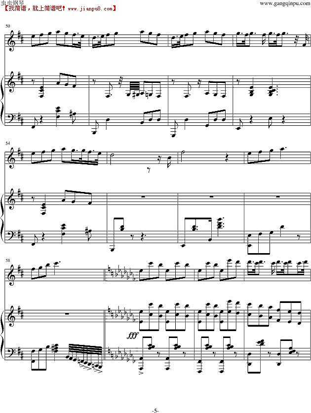 许哲佩 疯子 钢琴谱pic5 www.jianpu8.cn