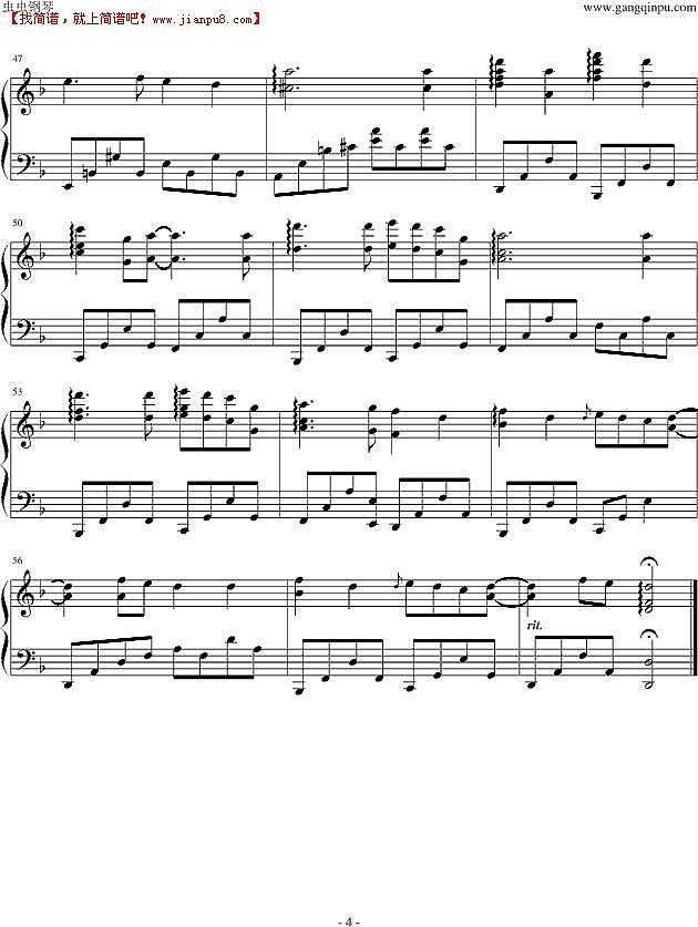 全秀妍 花风病 钢琴谱pic4 www.jianpu8.c