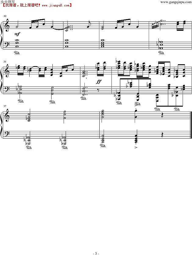 DN神圣天堂-龙之谷神圣天堂背景音乐 钢琴谱pic3 www.jianpu8.cn