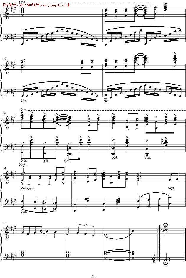 张荷 琴操 钢琴谱pic3 www.jianpu8.cn