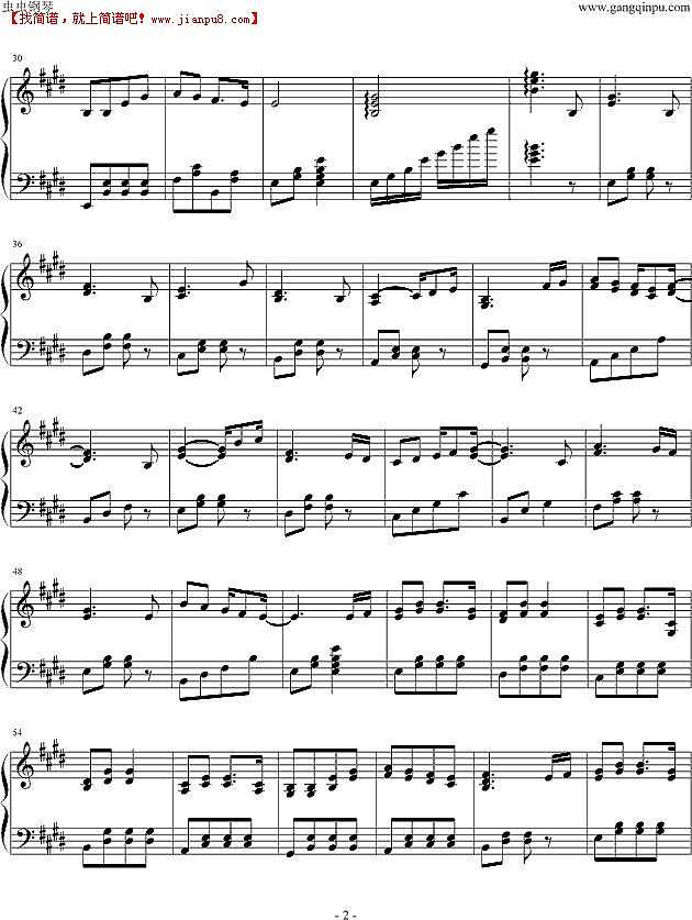 兔兔樱 小兔蹦蹦跳 钢琴谱pic2 www.jianpu8.cn